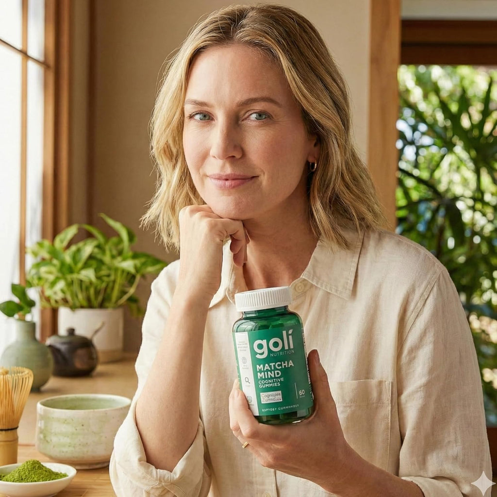 Goli Favorites Trio: Ashwagandha KSM-66, Apple Cider Vinegar, Matcha Mind Supplements with Cognizin, Vitamins D2 and B12