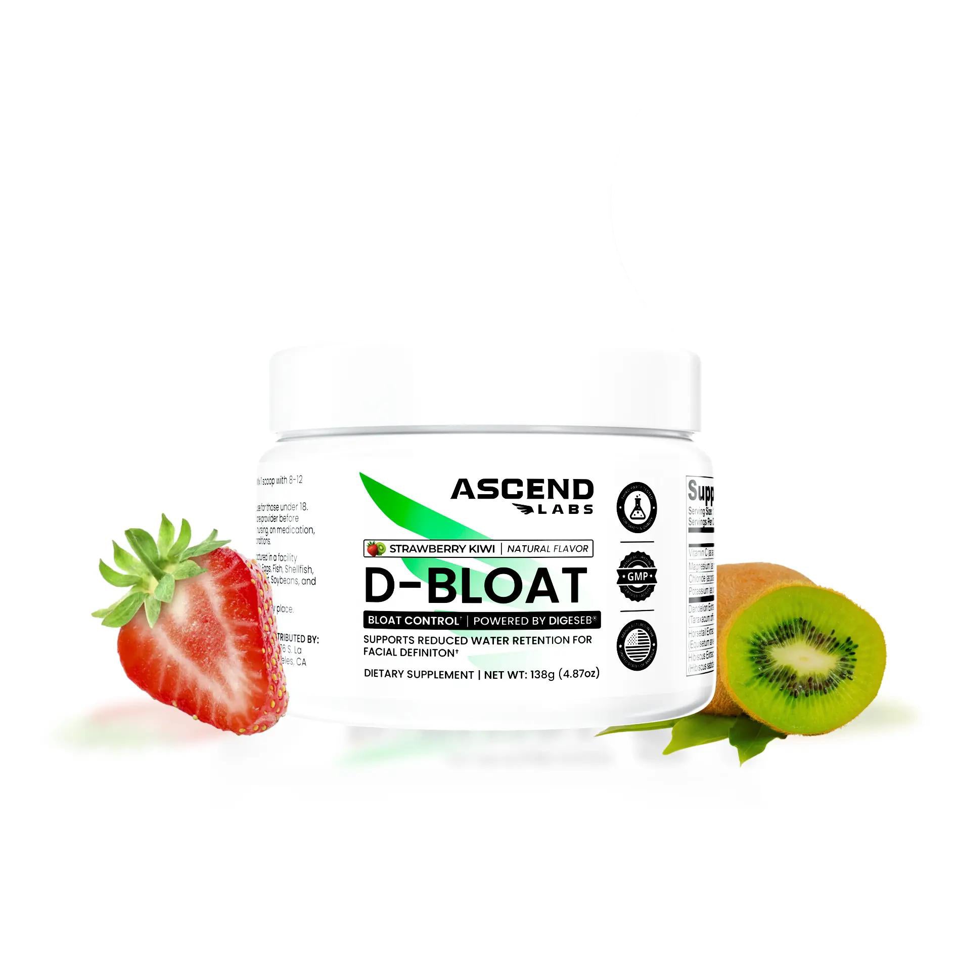 D-BLOAT Daily Debloat Powder - ASCEND LABS - 30 Servings